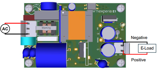Mechanical Drawing - Nexperia NEVB-NEX80806DA Evaluation Board